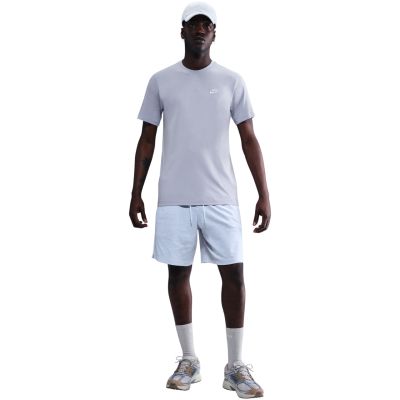 6. Nike NSW Club T-Shirt Herren Lavendel AR4997 057