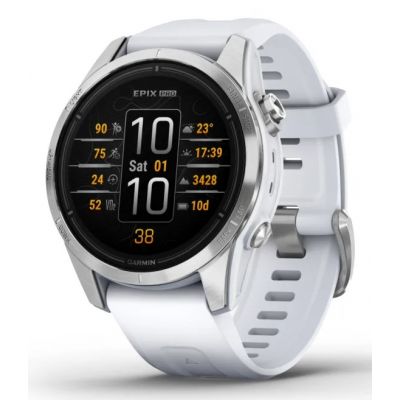 Garmin Epix PRO (Gen 2) 42 mm SS Whitestone-Uhr