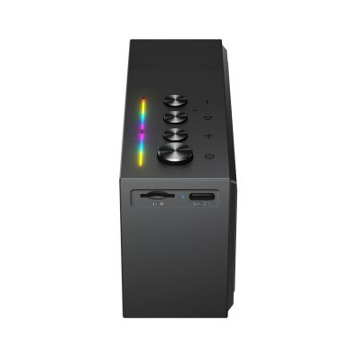 5. Acefast K9 Go Bluetooth-Lautsprecher mit Stereomodus und ENC – Schwarz