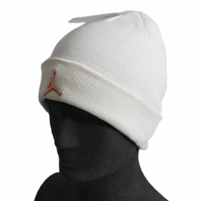 4. Air Jordan Cuffed Beanie Weiß - 9A0063-782
