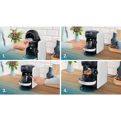 8. BOSCH TAS164E Kapselkaffeemaschine schwarz