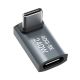 4. Wozinsky WPKF-01 USB-C - USB-C 40Gb/s 240W 8K OTG Winkeladapter - Grau