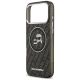 6. Karl Lagerfeld IML Glitter Karl&Choupette Heads Logo MagSafe Case für iPhone 17 Pro Max - Schwarz
