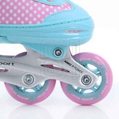 19. SMJ Sport 2in1 Jr Lili verstellbare Rollschuhe