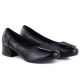 3. Bequeme schwarze Damen-Pumps mit Blockabsatz, Modell M.Daszyński SA279-1 3