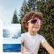 3. Rockbros SP383 Shining Warrior Radbrille – Mattweißer Rahmen, polarisierte rote Gläser