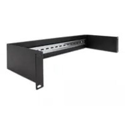 DeLOCK-Blende für 19"-DIN-Schiene, 2 HE, schwarz