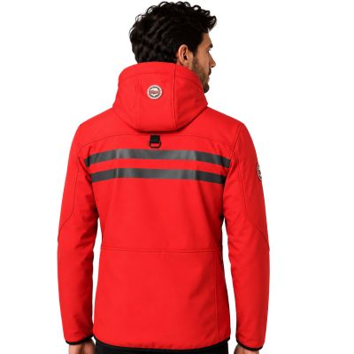 2. Herren-Softshelljacke Geographical Norway ROYAUTE MEN ASS A BS2 056 (WT1804H/GN-RED / BLACK)