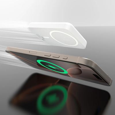 3. Dudao K26 Powerbank 10000mAh 20W USB-A / USB-C / MagSafe - Weiß