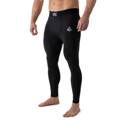 8. Lange schwarze Trainingsleggings - CSL - S