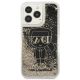 3. Karl Lagerfeld Liquid Glitter Gatsby Case für iPhone 13 Pro Max – Schwarz