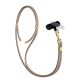 9. 3mk EasyClip Elite Smartphone-Lanyard – Beige