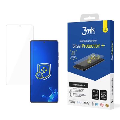 Antibakterielle Schutzfolie 3mk SilverProtection+ für Motorola Moto G85
