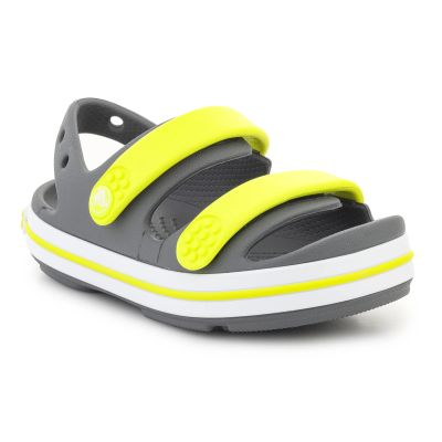 CROCS CROCBAND CRUISER SANDALE T KINDER SCHIEFERGRAU/SÄURE 209424-1NJ