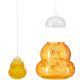 12. Orangefarbene Wespenfalle 15 cm