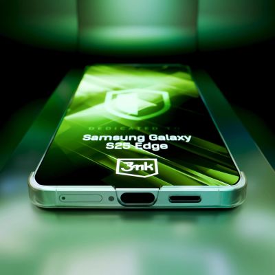 11. 3mk Just20g Klarsichthülle für Samsung Galaxy S25 Edge - transparent