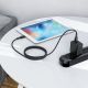 4. Acefast C4-01 Lightning – USB-C PD-Kabel 30 W 3 A 480 Mbit/s 1,8 m – Schwarz
