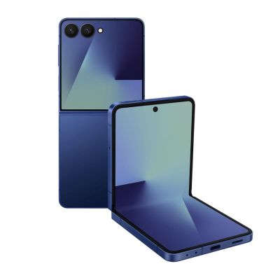 2. Samsung Galaxy Z Flip 7, 17,3 cm (6,8 Zoll), 5G, 12 GB RAM, 512 GB Speicher, 4300 mAh Akku, Blau