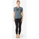 3. Damen-T-Shirt mit kurzen Ärmeln SUPER.NATURAL W BANDITO CAT TEE, grau