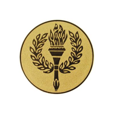 2. Aluminium-Aufkleber – Olympische Flamme