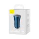 5. Baseus Golden Contactor Pro Autoladegerät 2x USB-C 40W blau (CGJP000003)