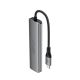 2. Acefast J18 USB-Hub USB-C 6-in-1 HDMI 4K 60Hz PD90W Dockingstation – Grau
