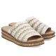 3. Beige Keilsandalen für Damen Rieker 629X8-60