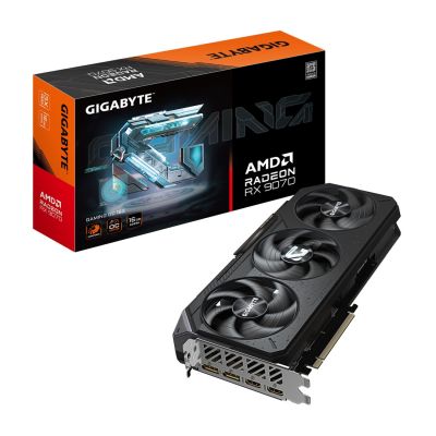 4. Gigabyte Radeon RX 9070 GAMING OC 16GB Grafikkarte