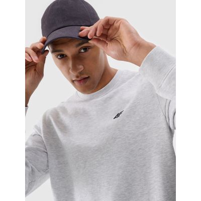 3. Herren Sweatshirt ohne Reißverschluss, ohne Kapuze, 4F 4FWMM00TSWSM1767-27M