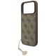 5. Guess 4G Charms Collection MagSafe Hülle für iPhone 17 Pro Max – braun