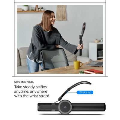 13. Spigen S581W MagSafe Bluetooth-Selfie-Stick und Stativ – Schwarz