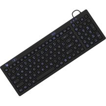 KeySonic KSK-6031INEL-B (DE) Tastatur, industrietauglich, USB, QWERTZ, Deutsch, Schwarz