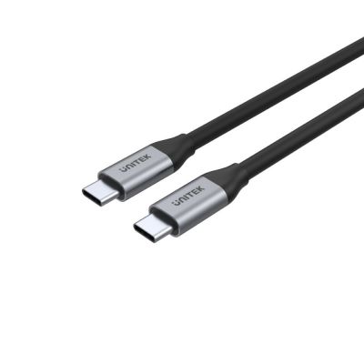 UNITEK USB-C-Kabel – USB-C, 10 Gbit/s, 4K, 60 Hz, 20 V/5 A
