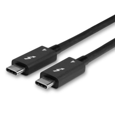 5. Lindy 31120 Thunderbolt-Kabel 1 m 40 Gbit/s Schwarz