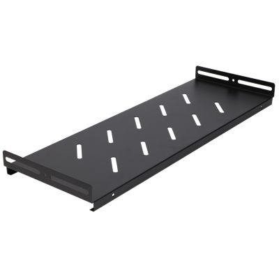 21. Extralink LITE 4U 530x400 Wandschrank, schwarz, freistehend/Wand-/Bodenregal, schwarz