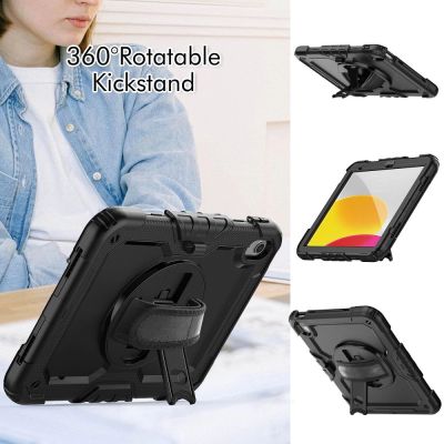 8. Tech-Protect Solid360 Hülle für iPad 10,9" 2022 - Schwarz