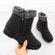 9. Damen-Schneestiefel mit Fellfutter, schwarz, Vinceza 86231