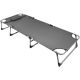 14. FALTBARES CAMPINGBETT, 3-POSITIONEN, 188 X 73 X 28 CM, DUNKELGRAU
