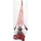 23. Frau Gnome mit flauschigem Hut, 45 + 36 cm