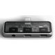 2. Satechi Mobile XR Hub, mobiler USB-C-Adapter mit Audio (1x USB-C 100W PD; 2.0 Daten und Audio, 1x USB-C DP 1.4 4K@60Hz; 3.0 10 Gbit/s, 1x 3,5-mm-Audio-Ein-/Ausgang), Space Grau