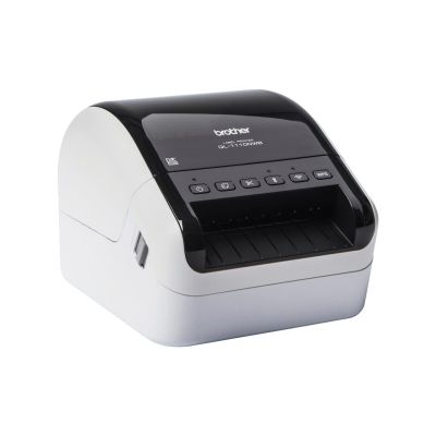 5. Brother QL-1110NWB Thermodirekt-Etikettendrucker, 300 x 300 dpi, 110 mm/s, kabelgebunden und kabellos, LAN (kabelgebunden), WLAN, Bluetooth