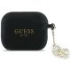 Guess Silikon-4G-Charm-Hülle für AirPods Pro 3 – Schwarz