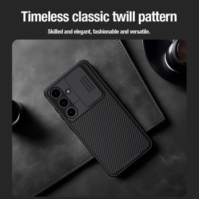 13. Nillkin CamShield Pro Panzerhülle mit Kameraabdeckung für Samsung Galaxy S24+ – Grün