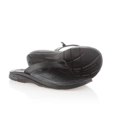 8. Chaco Locavore Schwarze Flip-Flops Wmn J102208