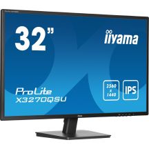 iiyama ProLite X3270QSU-B1 Monitor 81,3 cm (32") 2560 x 1440 px Wide Quad HD LED Schwarz