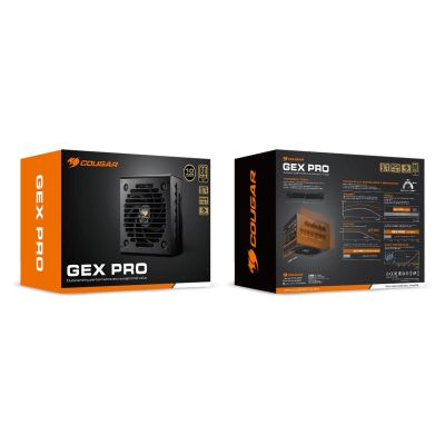 12. COUGAR GEX PRO 650W ATX3.1 / 80 Plus Gold / Modulares Netzteil