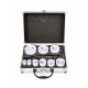 AWTOOLS Bimetall-Lochsägen-Set 19–64 mm, 13-teilig, schwarze Ausführung, Metallkoffer