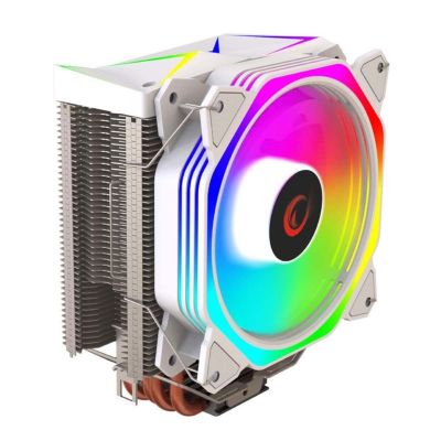 Rampage OCTAGONC50-WHITE LGA1700/AM5 CPU-Kühler 1800 U/min 120mm ARGB PWM Lüfter