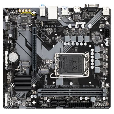 4. Gigabyte B760M H DDR4 (Rev. 1.0) Intel B760 Express LGA 1700 Micro-ATX