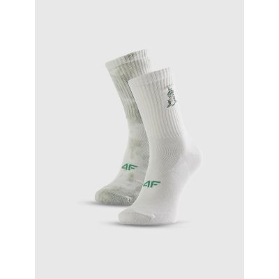Lange Damensocken (2er-Pack) 4F 4FRSS26USOCF657-42S
